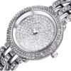 14k White Gold or Platinum Ladies Ariel Wristwatch