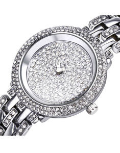 14k White Gold or Platinum Ladies Ariel Wristwatch